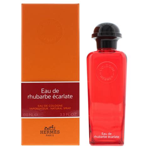 hermes eau de rhubarbe ecarlate